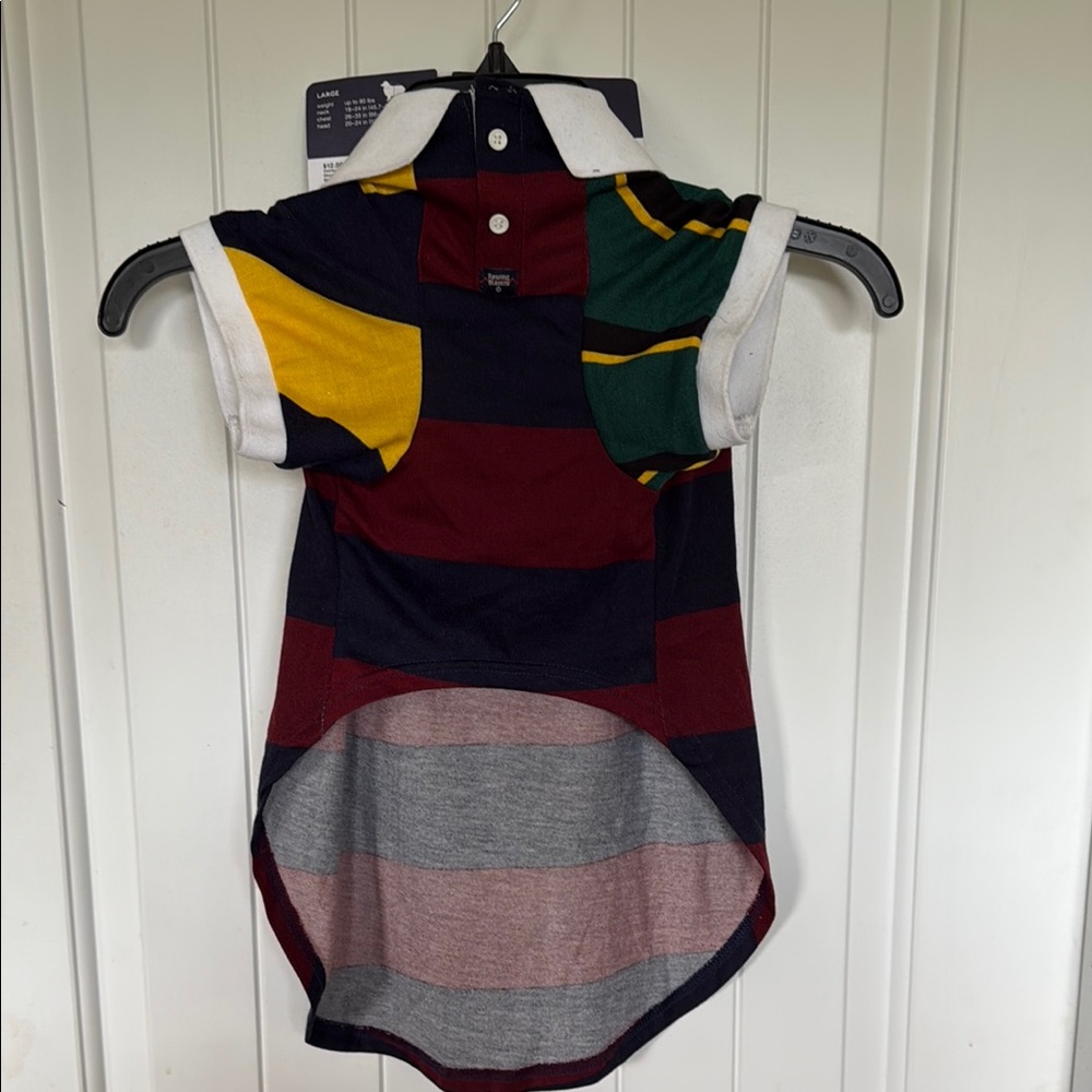 Rowing Blazers Multicolor Striped Dog Shirt